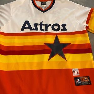 Majestic Cooperstown Collection Vintage Houston Astros Joe Morgan #18 XL Jersey